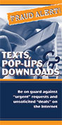 Texts, Pop-ups & Downloads